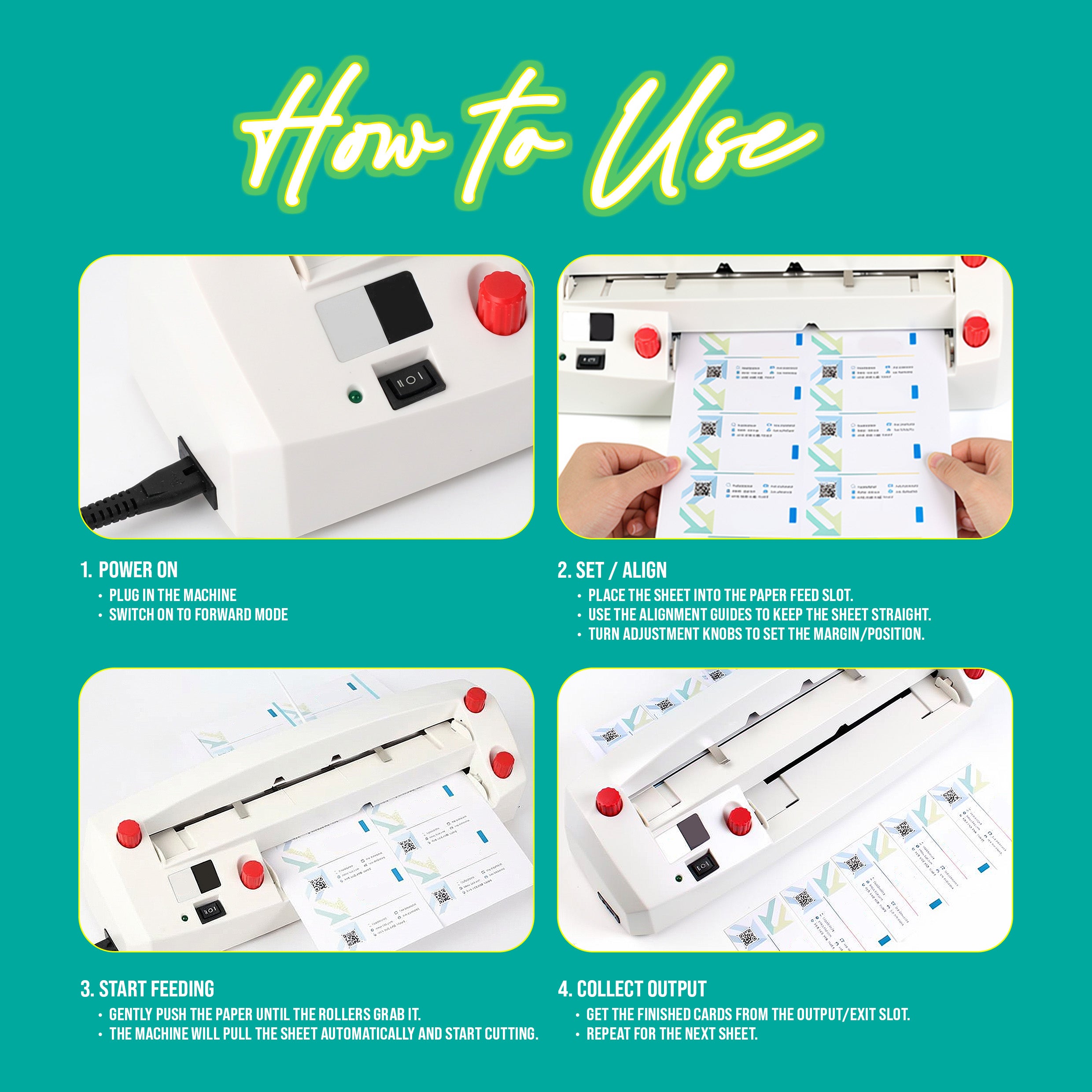 Electric Calling Card Cutter