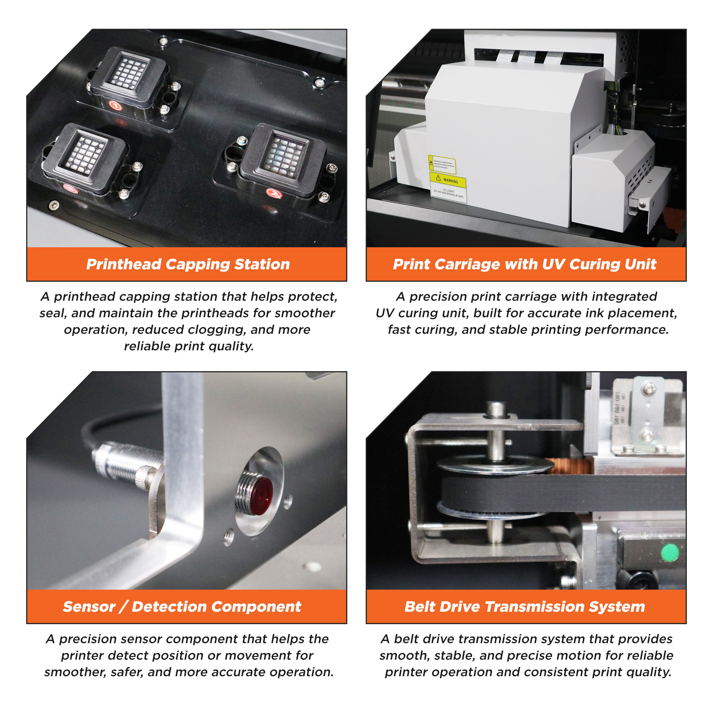 CUYI 9060 UV Flatbed Printer 3 HEADS F1080-A1🆕