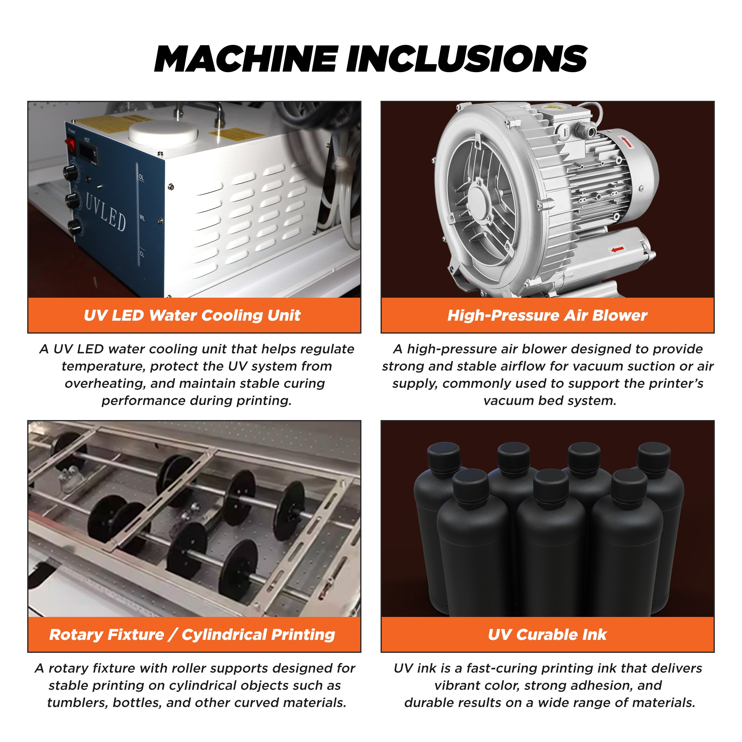 CUYI 9060 UV Flatbed Printer 3 HEADS F1080-A1🆕