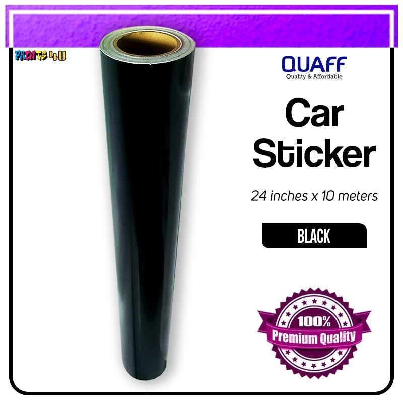 Quaff Car Sticker For Cars Motorcycle Outdoor Label & 24 Inches X 10 Meters