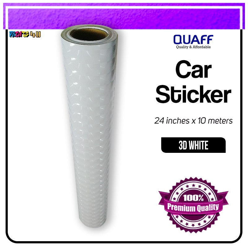 Quaff Car Sticker For Cars Motorcycle Outdoor Label & 24 Inches X 10 Meters