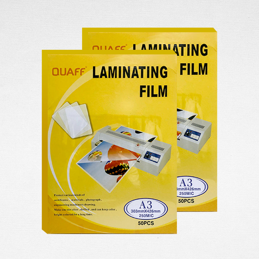 QUAFF Laminating Film 125 / 250 Microns A3