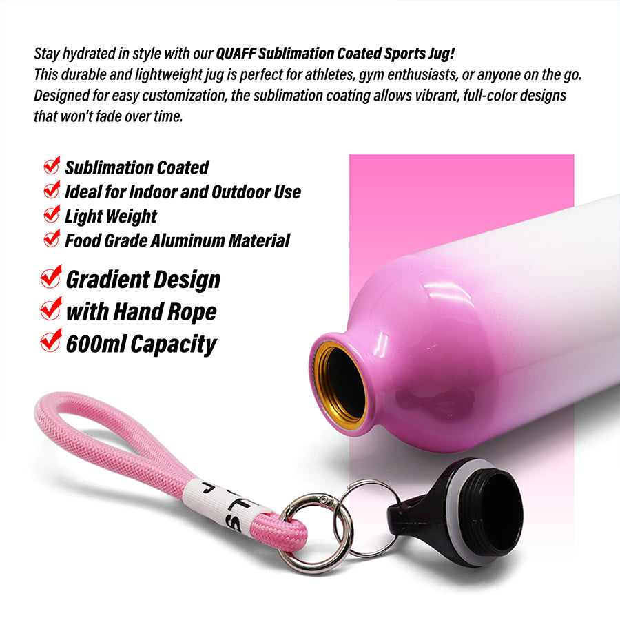 Sports Jug With Hand Rope 600ML Gradient