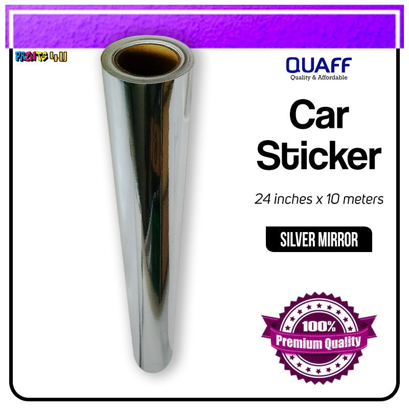 Quaff Car Sticker For Cars Motorcycle Outdoor Label & 24 Inches X 10 Meters