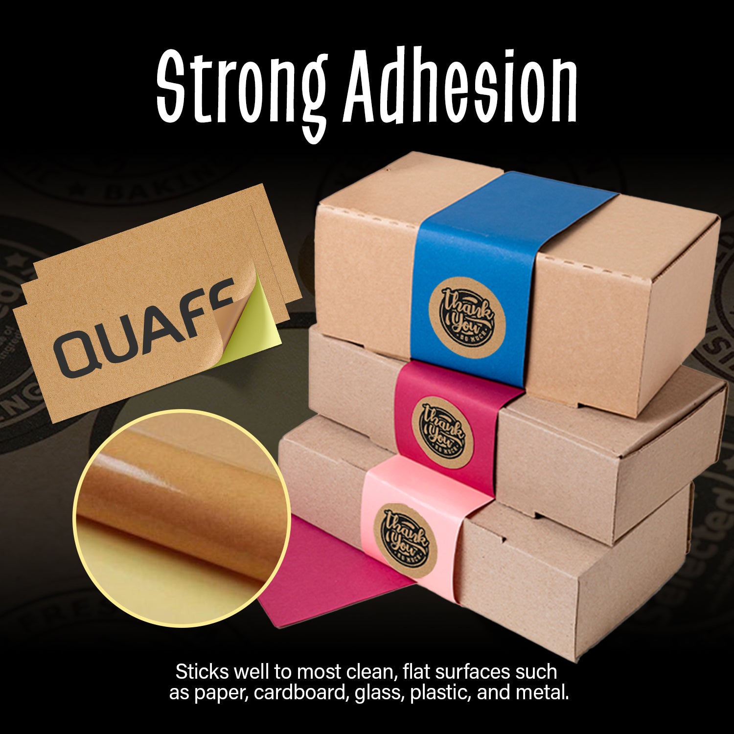 Kraft Sticker Paper DARK & LIGHT