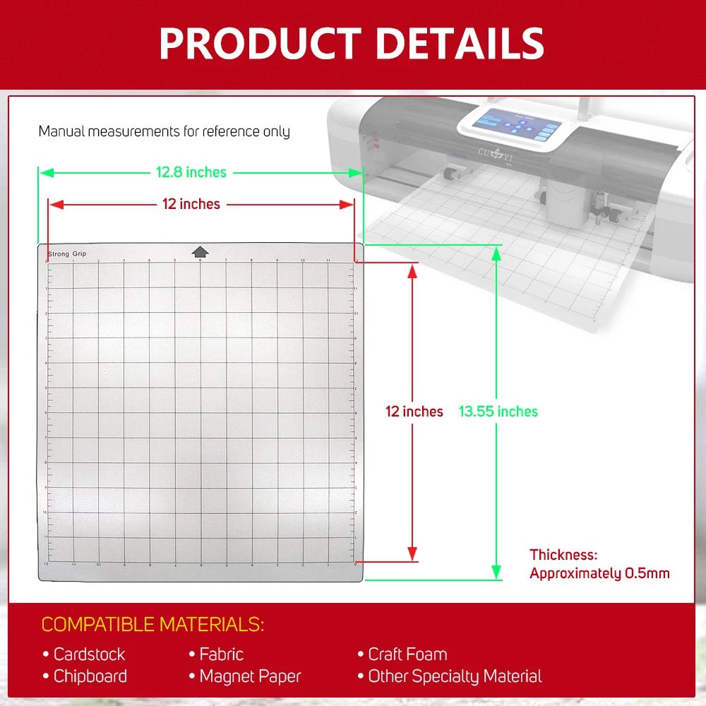 Replacement Cutting Mat 12x12inch