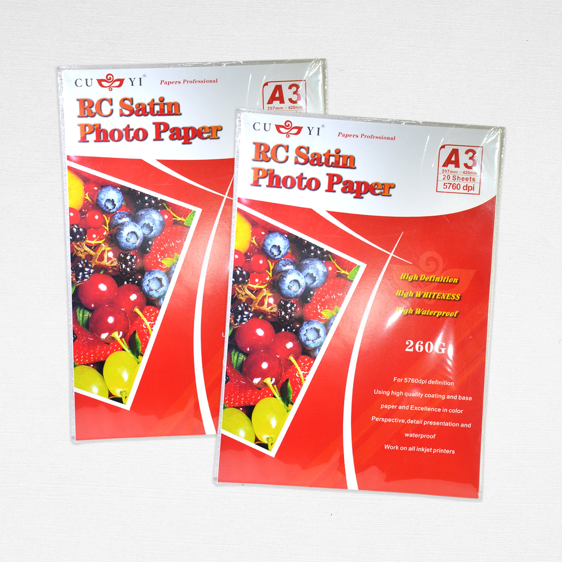 CUYI RC ROUGH SATIN 260 GSM A3