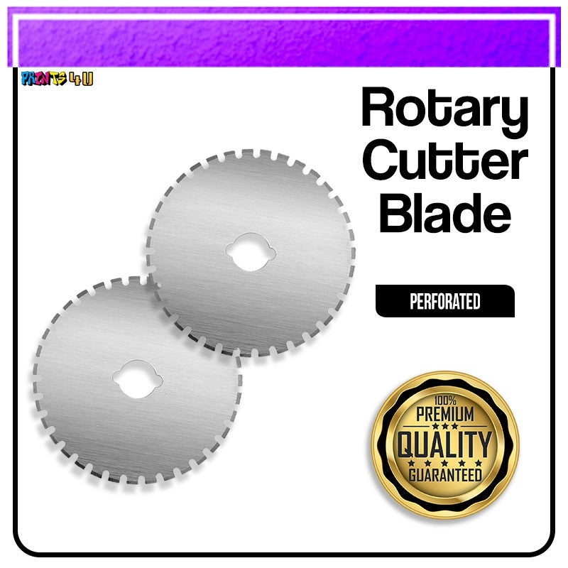 Rotary Cutter Replacement Blade Straight Wave Perforated