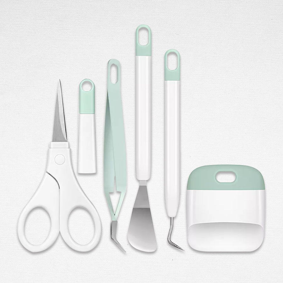 5in1 Craft Vinyl Weeding Tools Craft Set Basic Vinyl Tool Kit