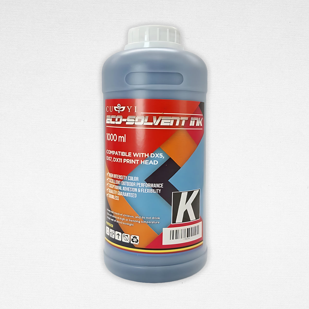 CUYI ECO-Solvent EP DX5/6/7 Head 1 Liter