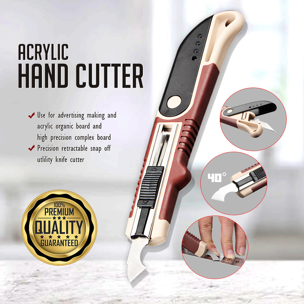 Acrylic cutting hook blade