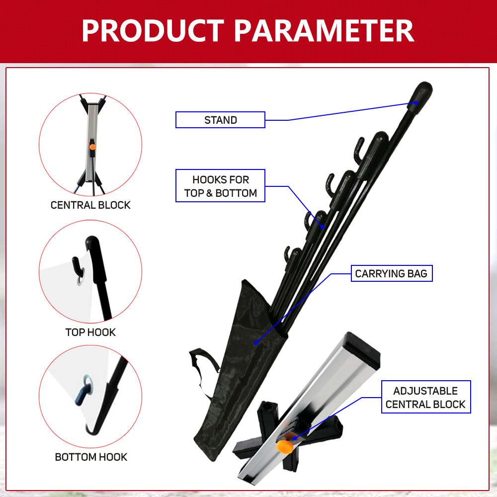 ADJUSTABLE X-BANNER STAND (2ft x 5ft)