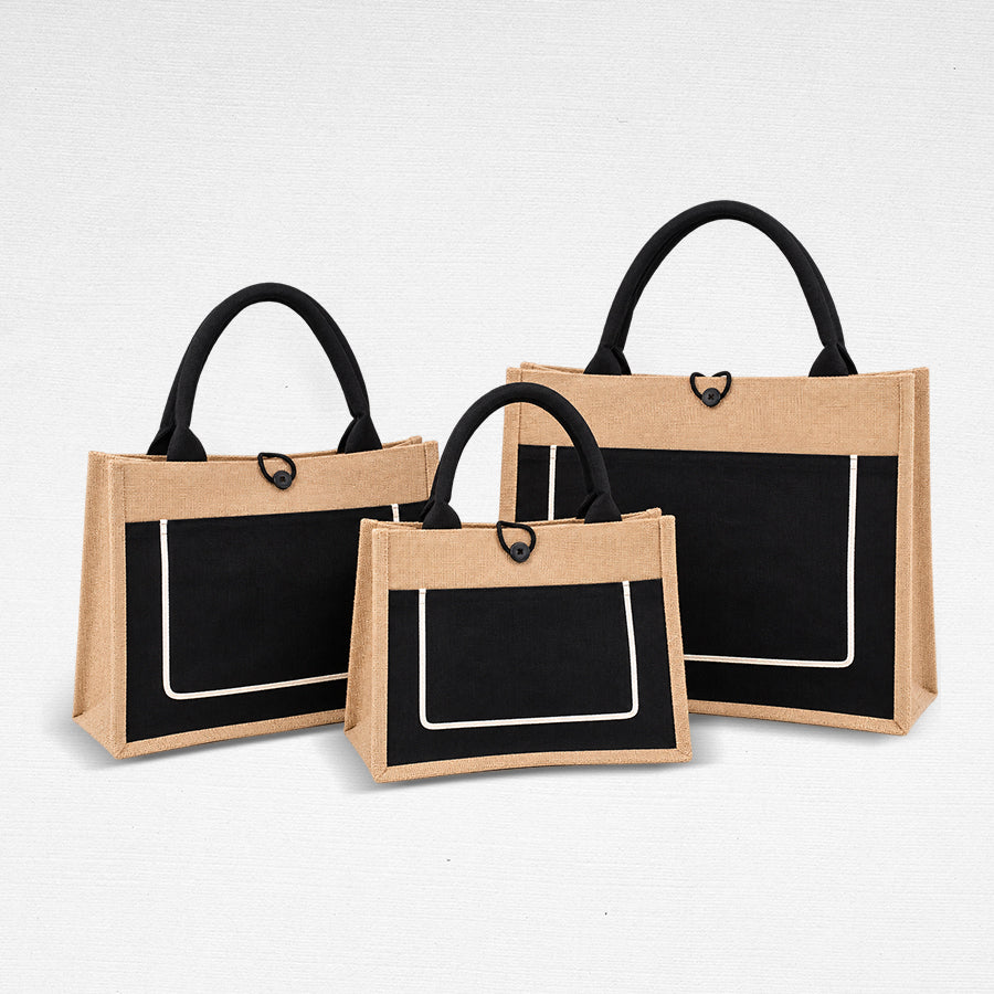 Abaca Burlap Tote Bags