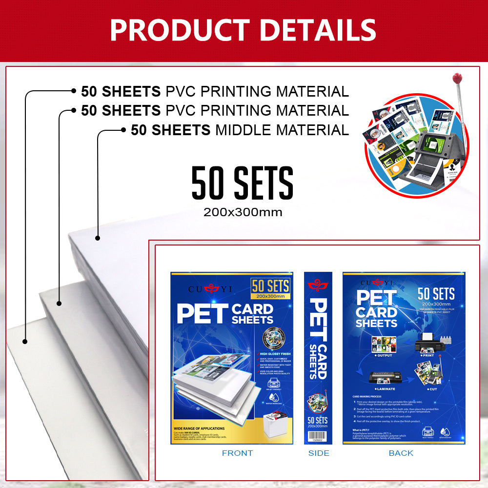 CUYI PVC / PET Sheets