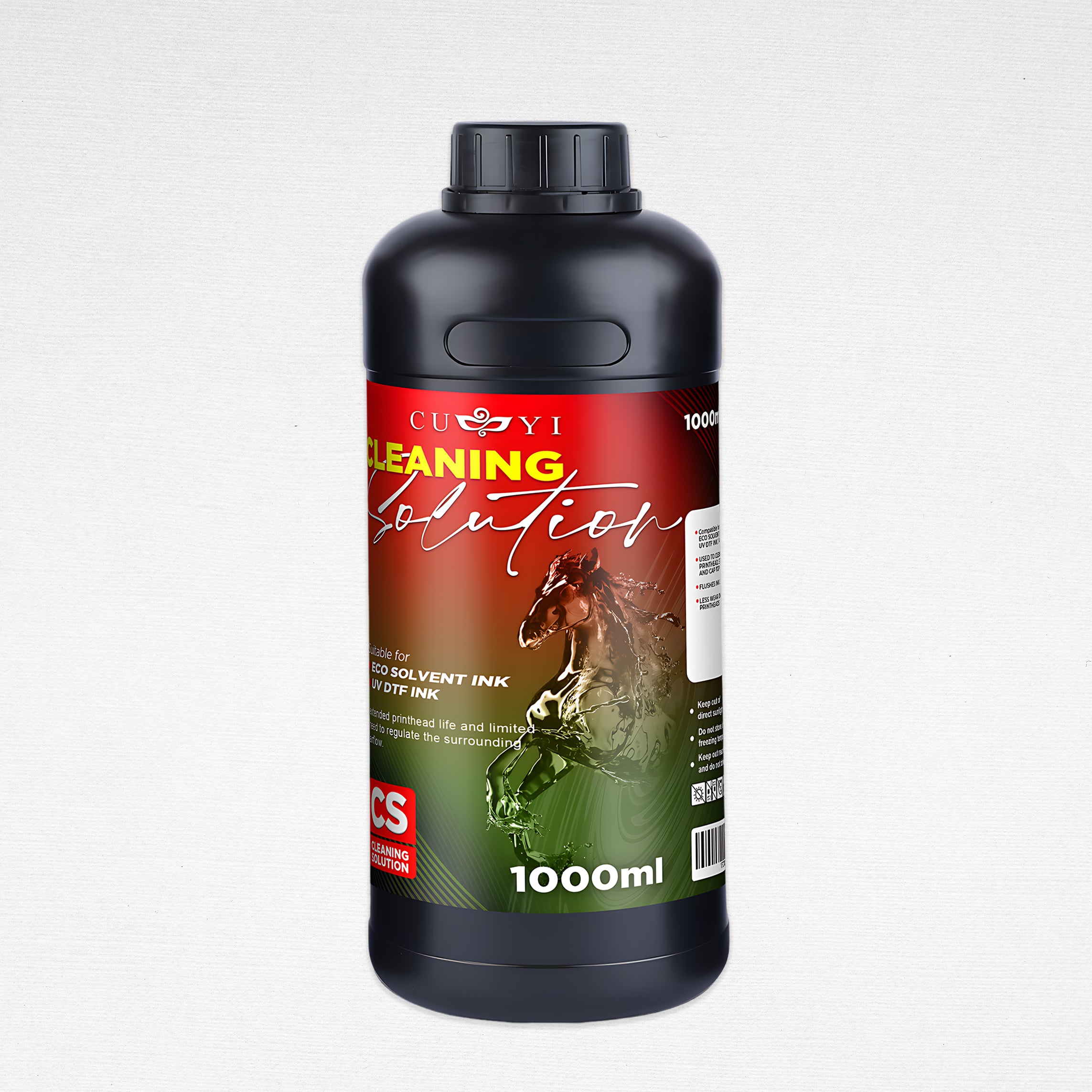 CUYI Cleaning Solution 1L For ECO-SOLVENT INK&Curable UV Ink