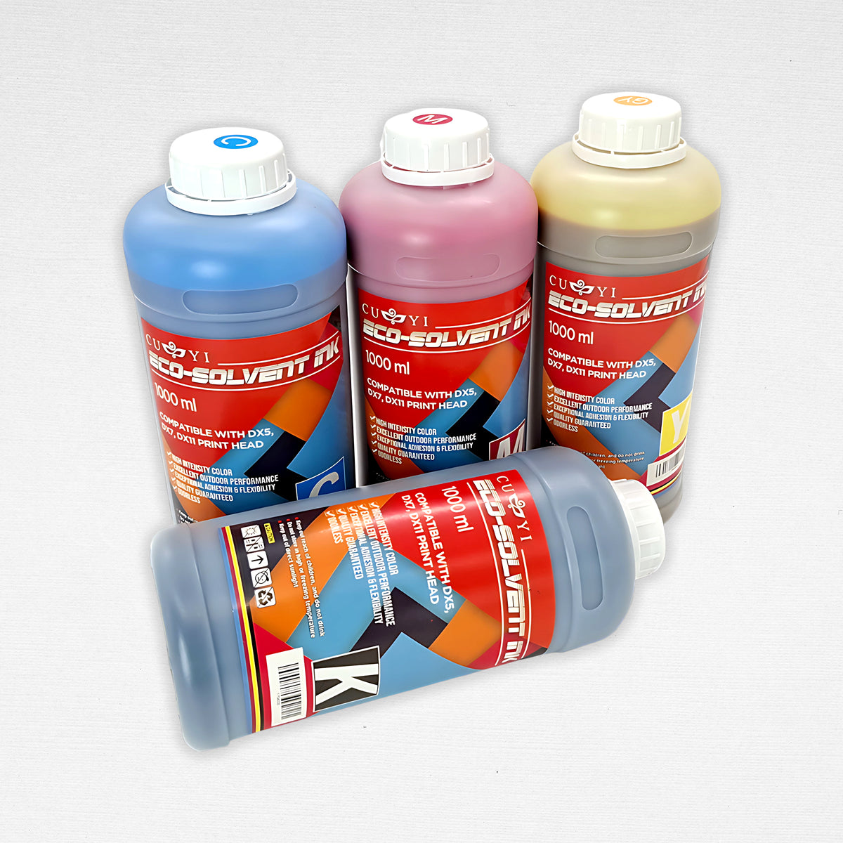 CUYI ECO-Solvent EP DX5/6/7 Head 1 Liter