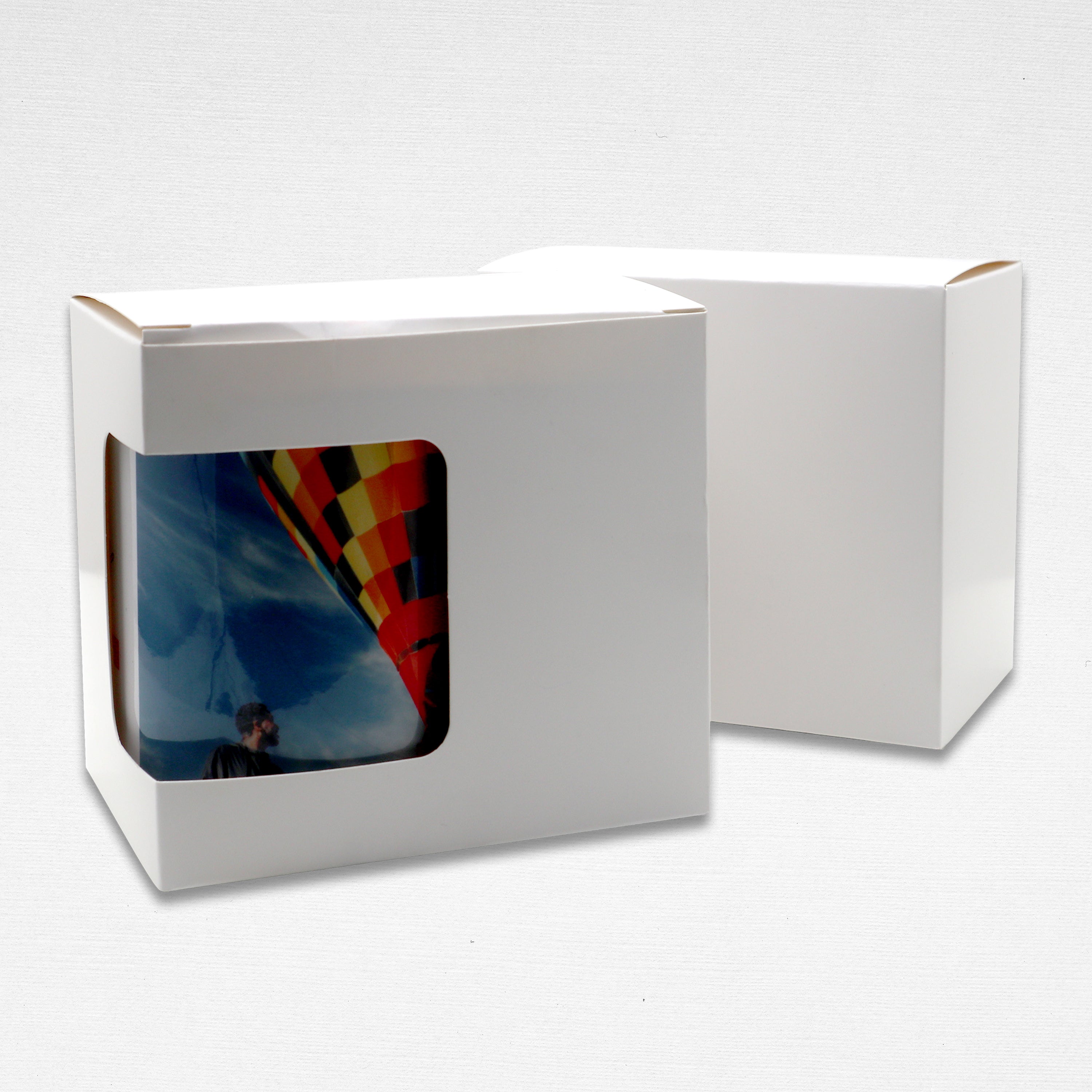 Mug Box (Side Window // Center Window // Side Window with Handle // Portable Mug Box) 50pcs