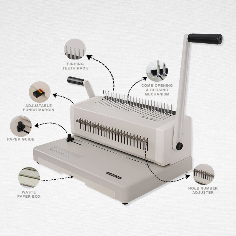 Comb Binding Machine F4 (Long/Legal)