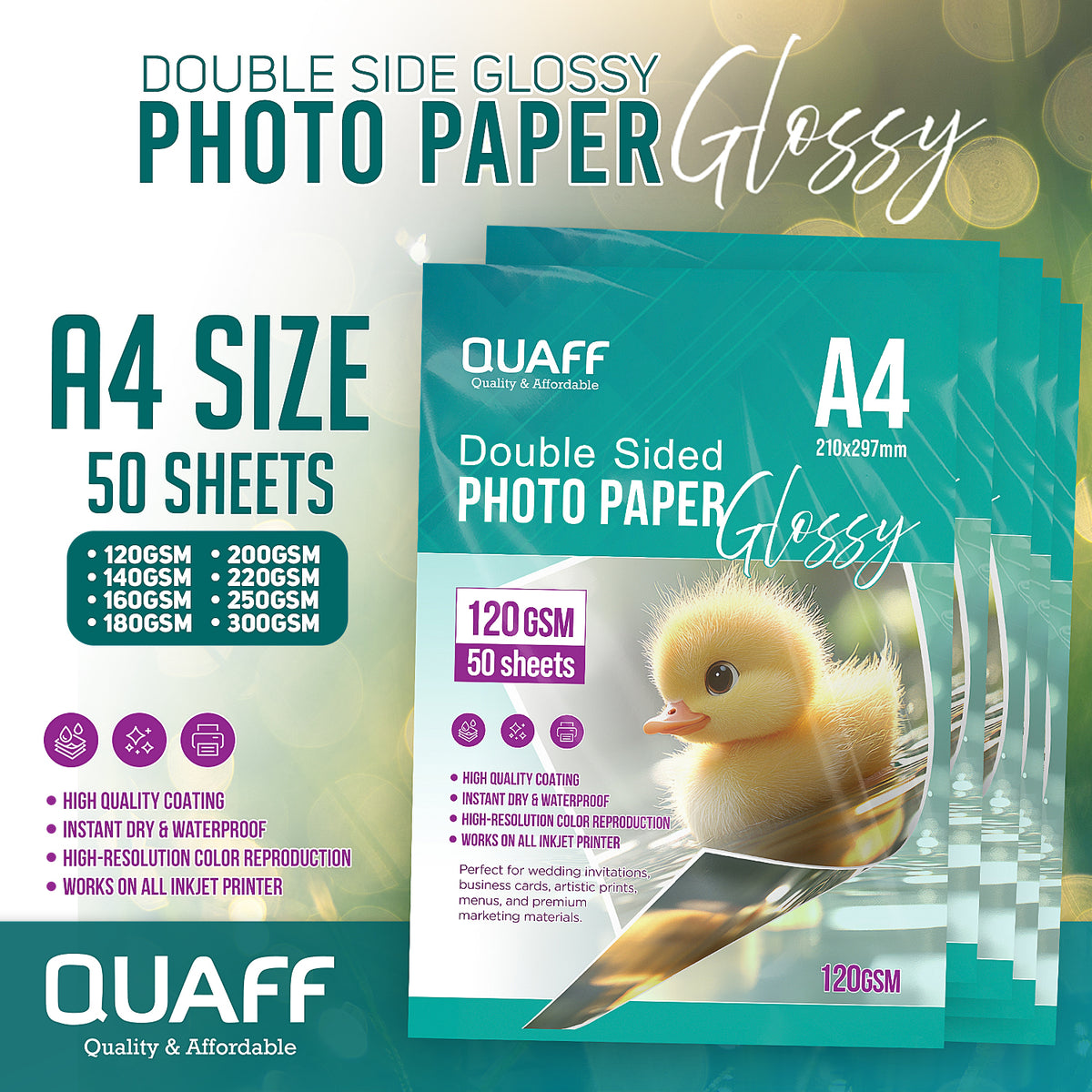 Double Sided Photo Paper