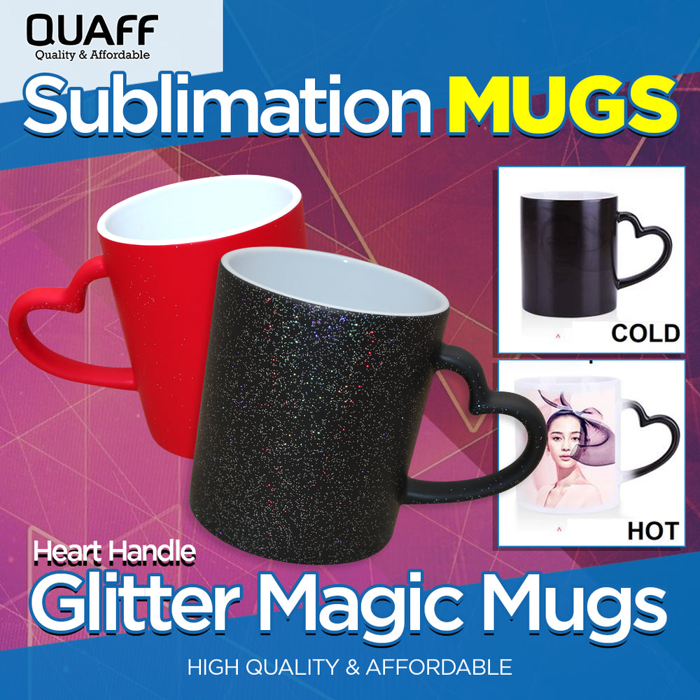 Magic Mug Mat Glitter Magic Mugs Matte