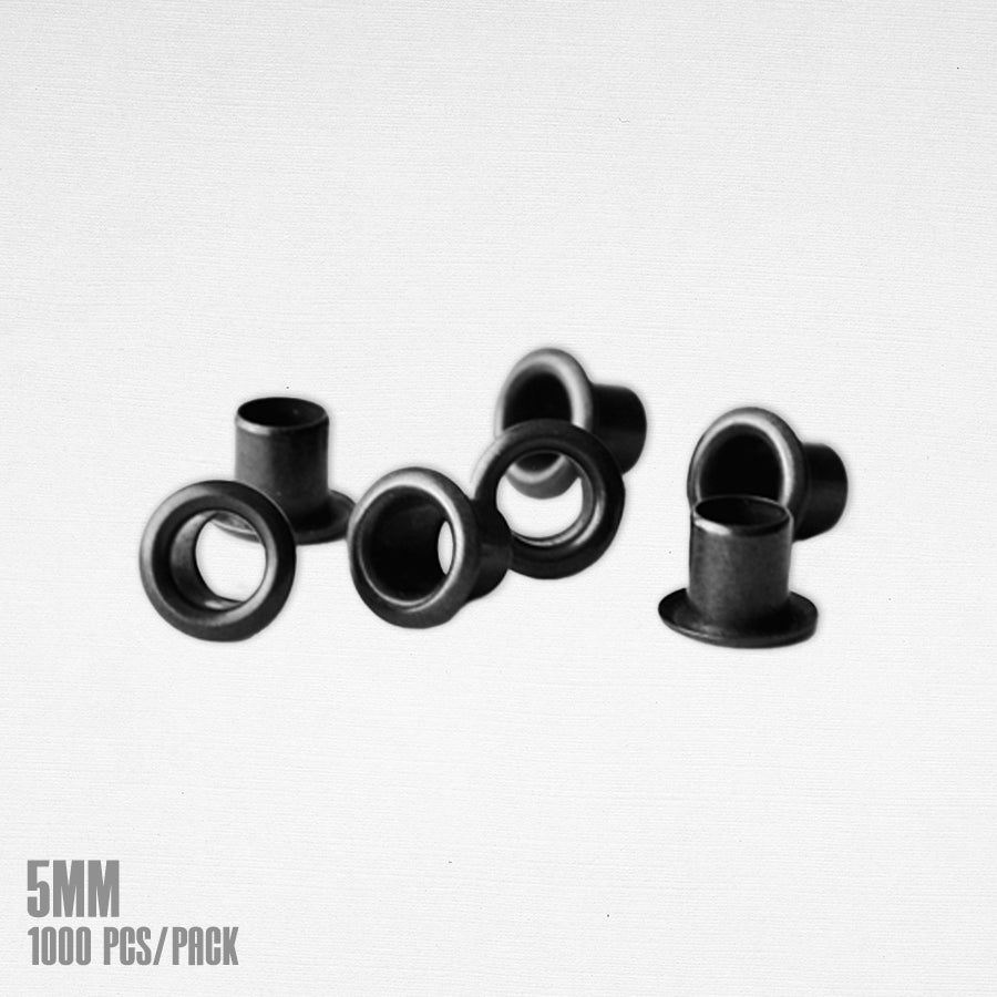 HANG TAG EYELET 5MM -Black-(1000pcs/pack)