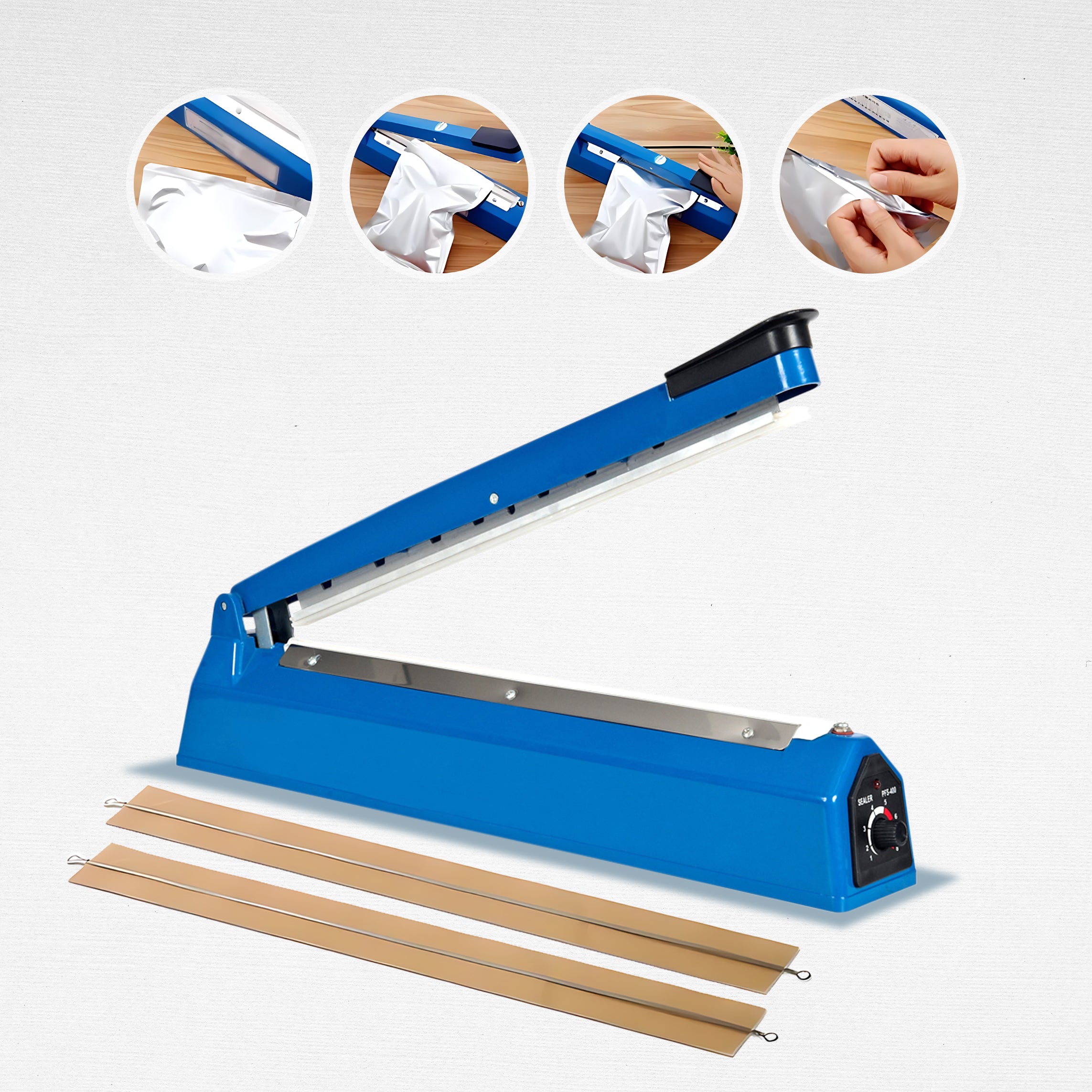 Impulse Sealer 100mm / 200mm / 250mm / 300mm / 400mm
