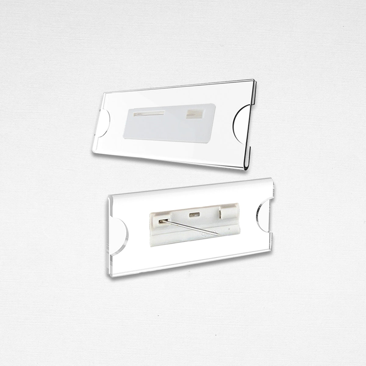 Insertable Acrylic Insertable BLANK Acrylic NAMEPLATE (70×25mm)