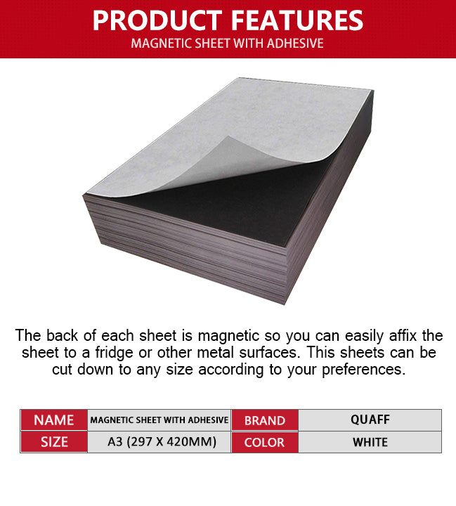 QUAFF Magnetic Sheets A3