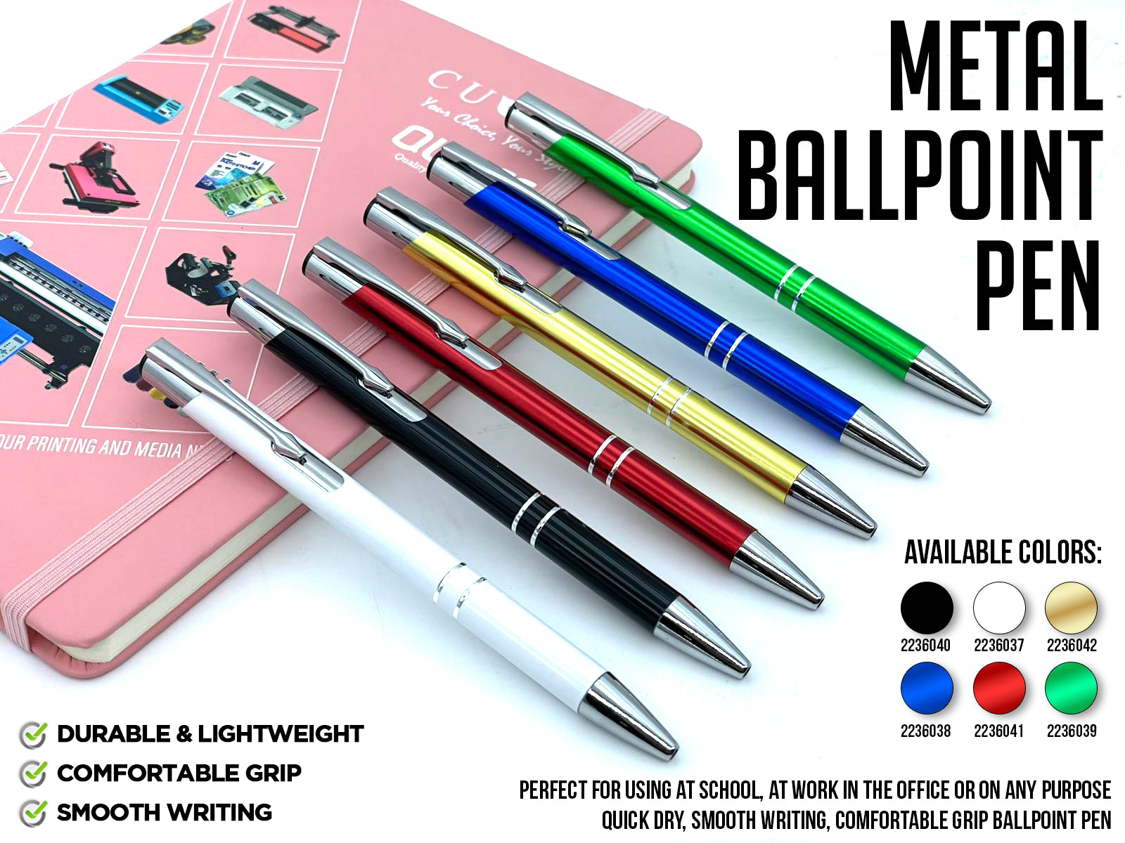 Metal Ballpoint pen (black Ink)