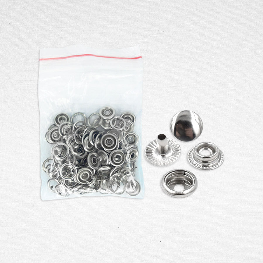 Metal Snap Button Kit w/ 25sets button