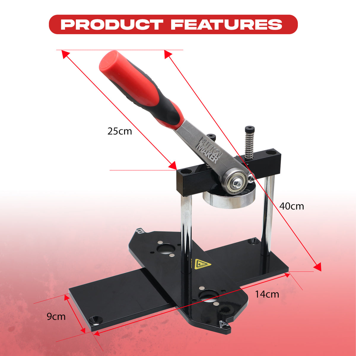Pin Press Interface Quaff N3 BUTTON PIN PRESS