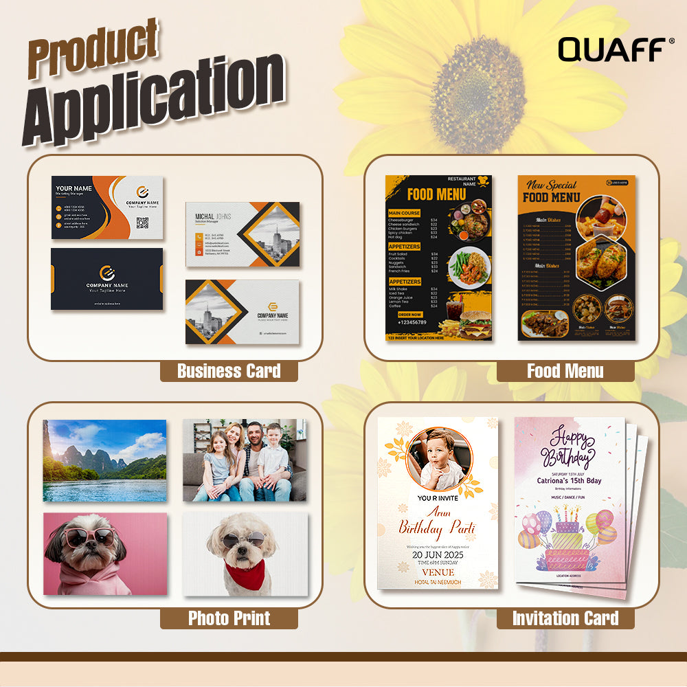 QUAFF Photo Paper 230GSM A4 (20s/Pack)