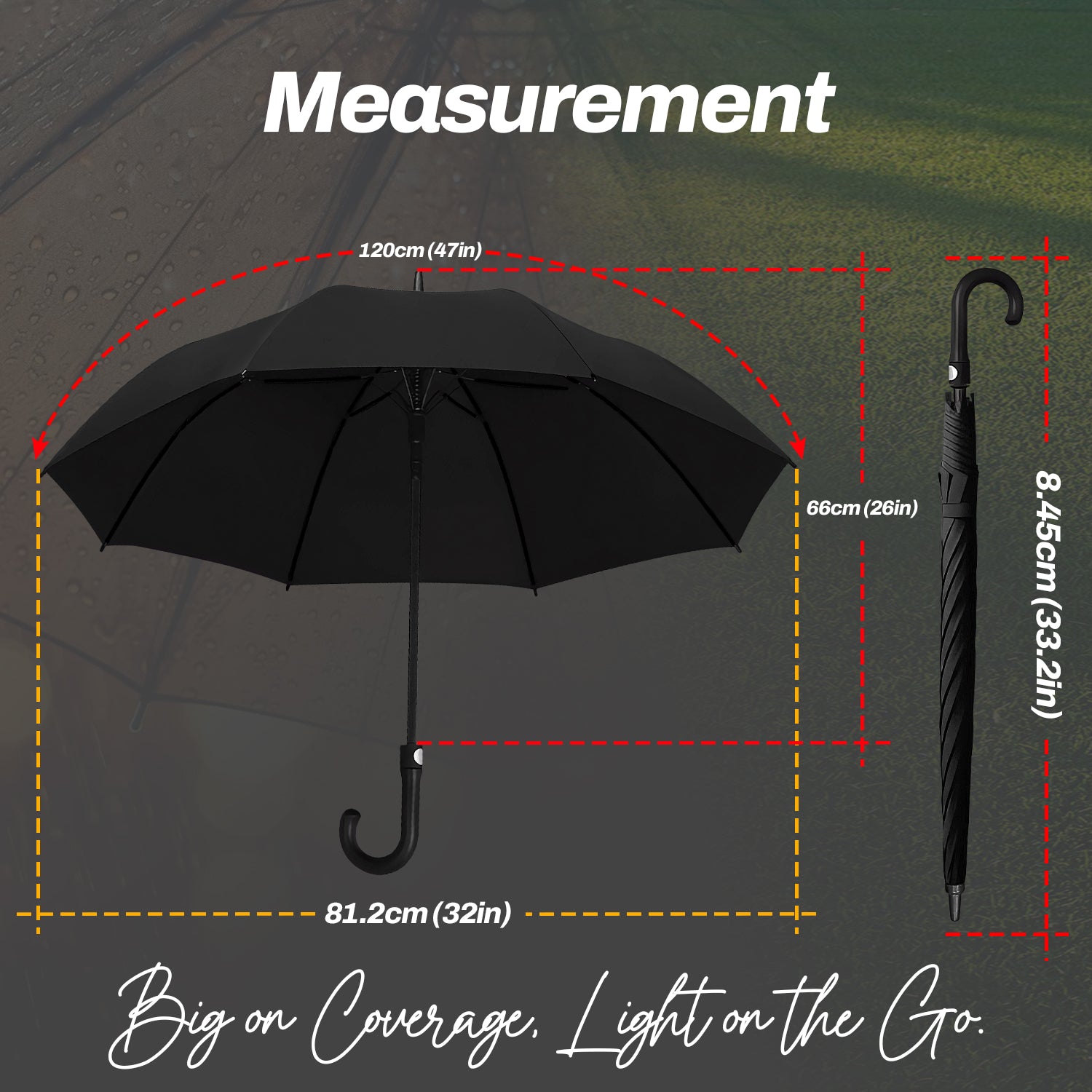 J-Handle Umbrella