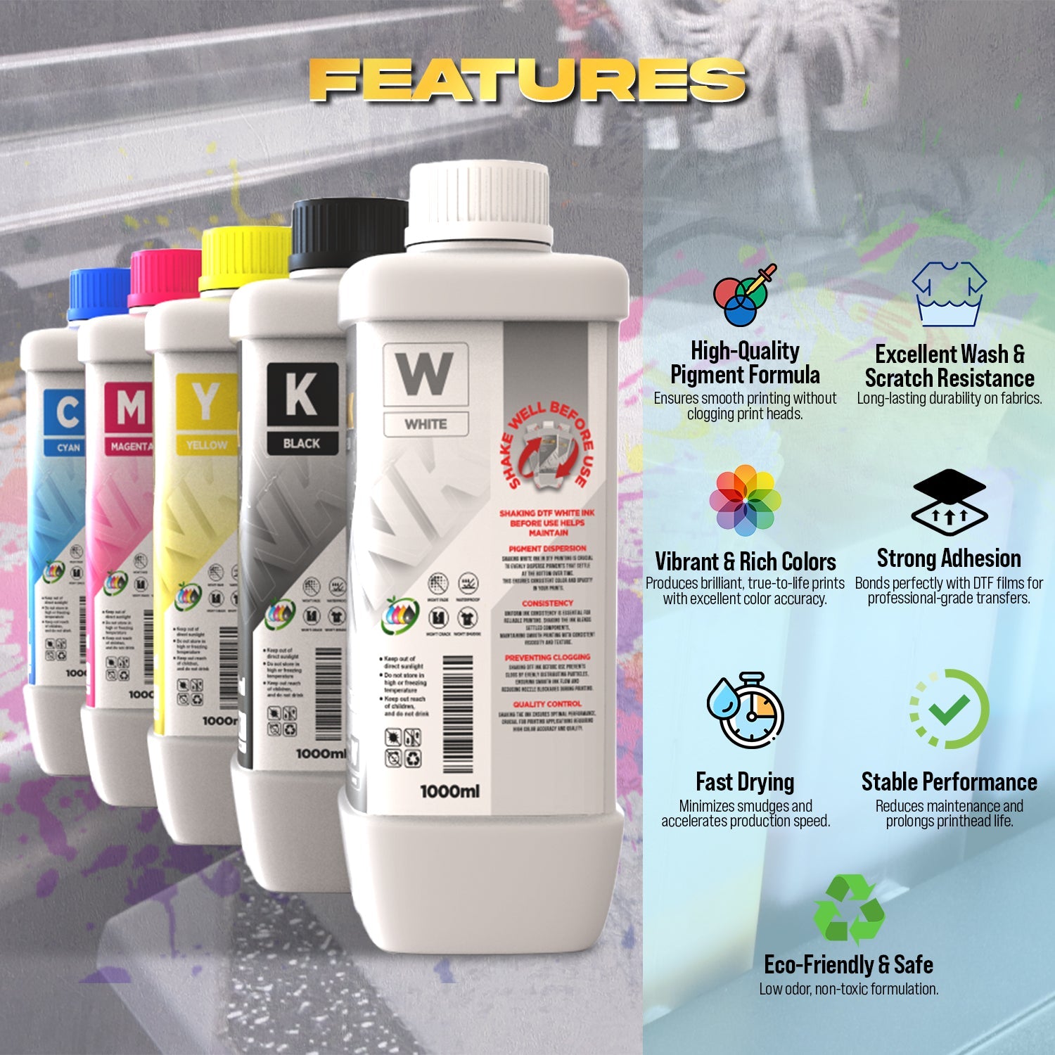 Cuyi DTF ink 1L