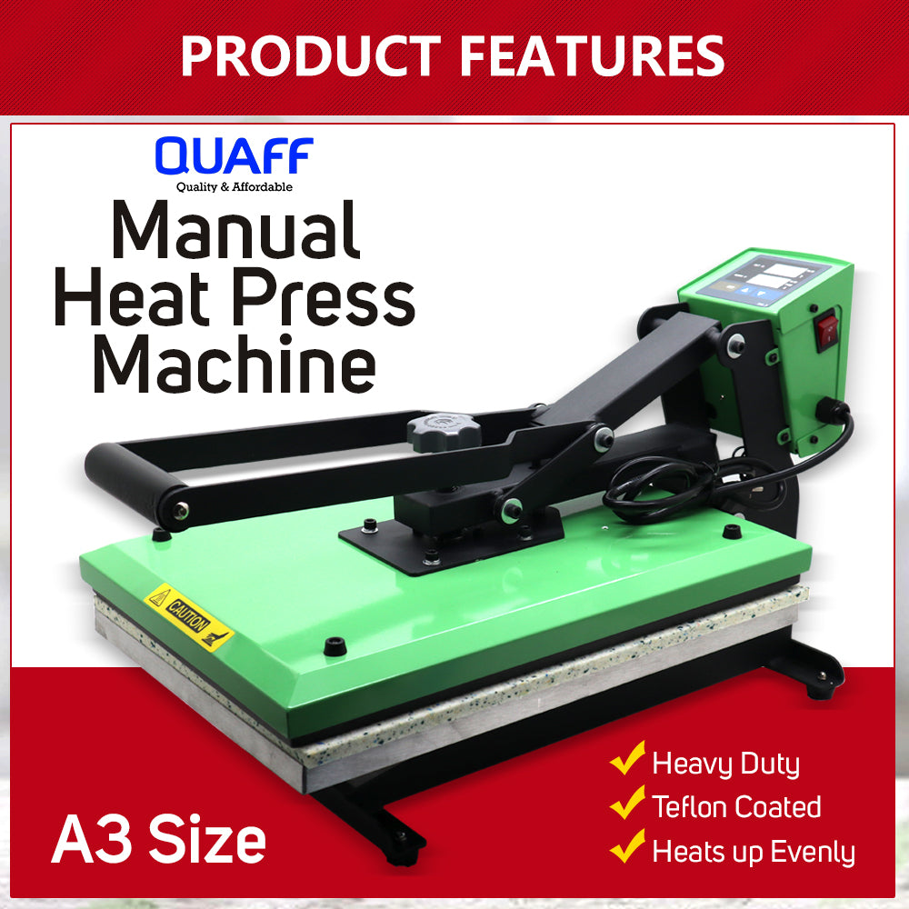 Quaff Manual Heatpress A4/A3