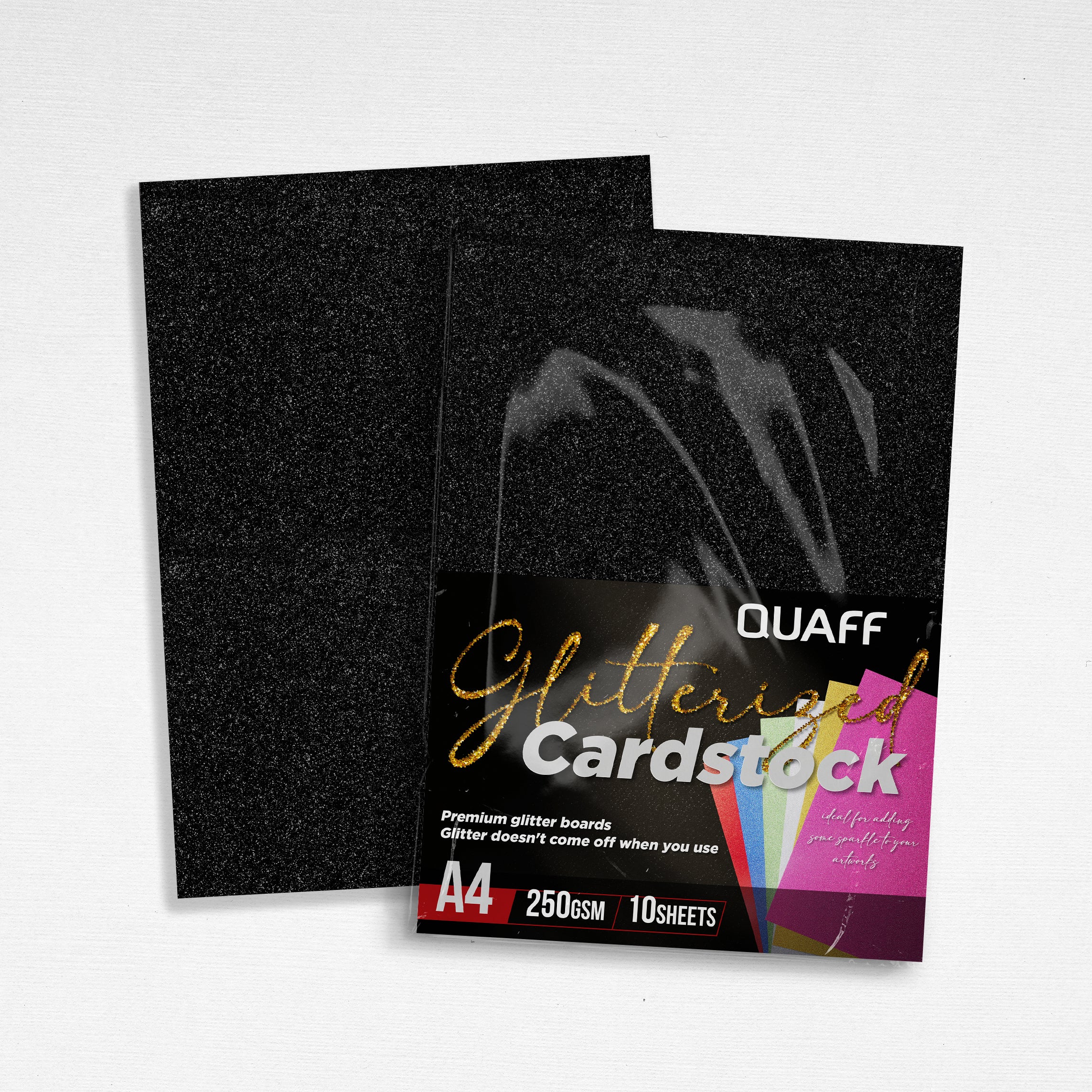 Glittered Cardstock 250GSM (10sheets)