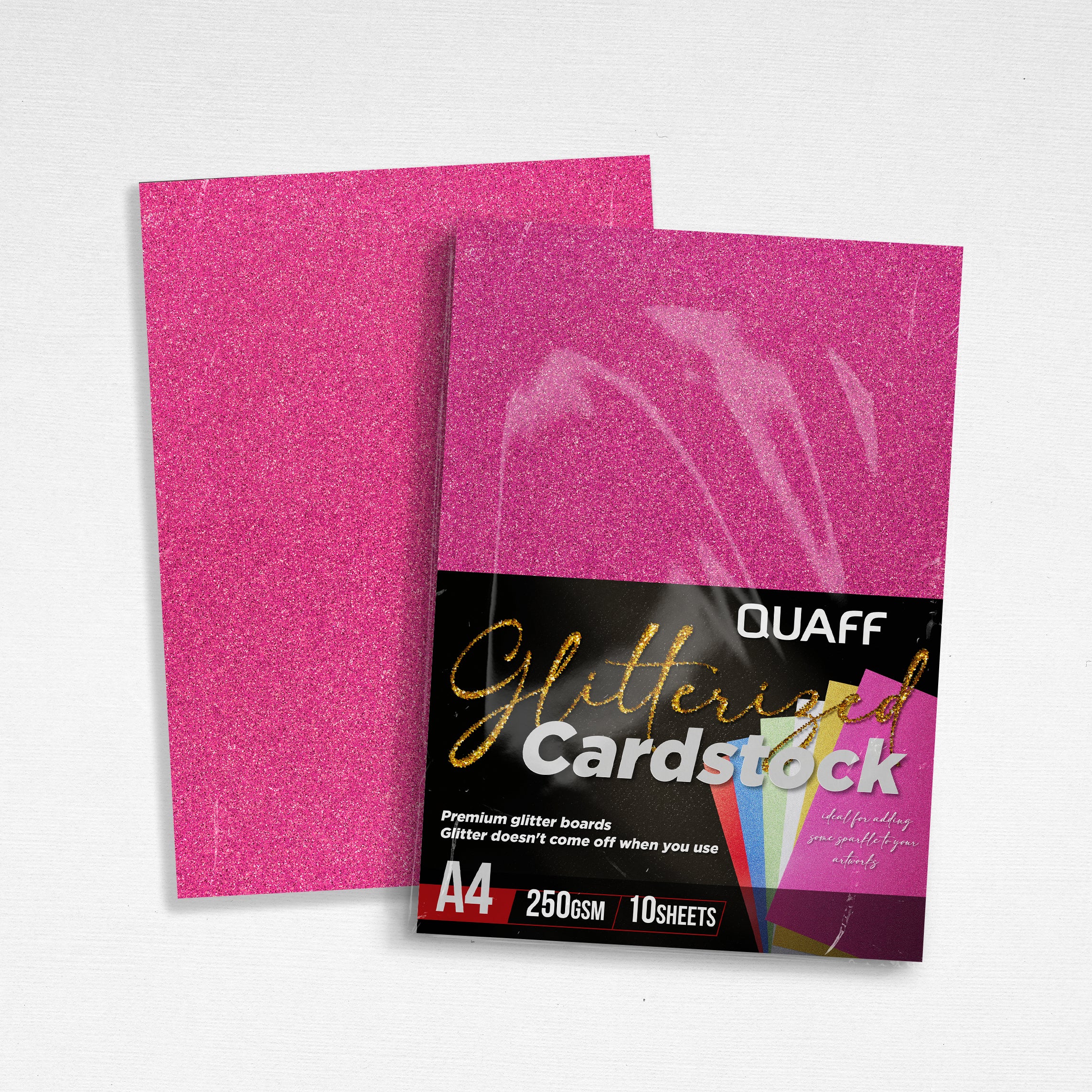 Glittered Cardstock 250GSM (10sheets)