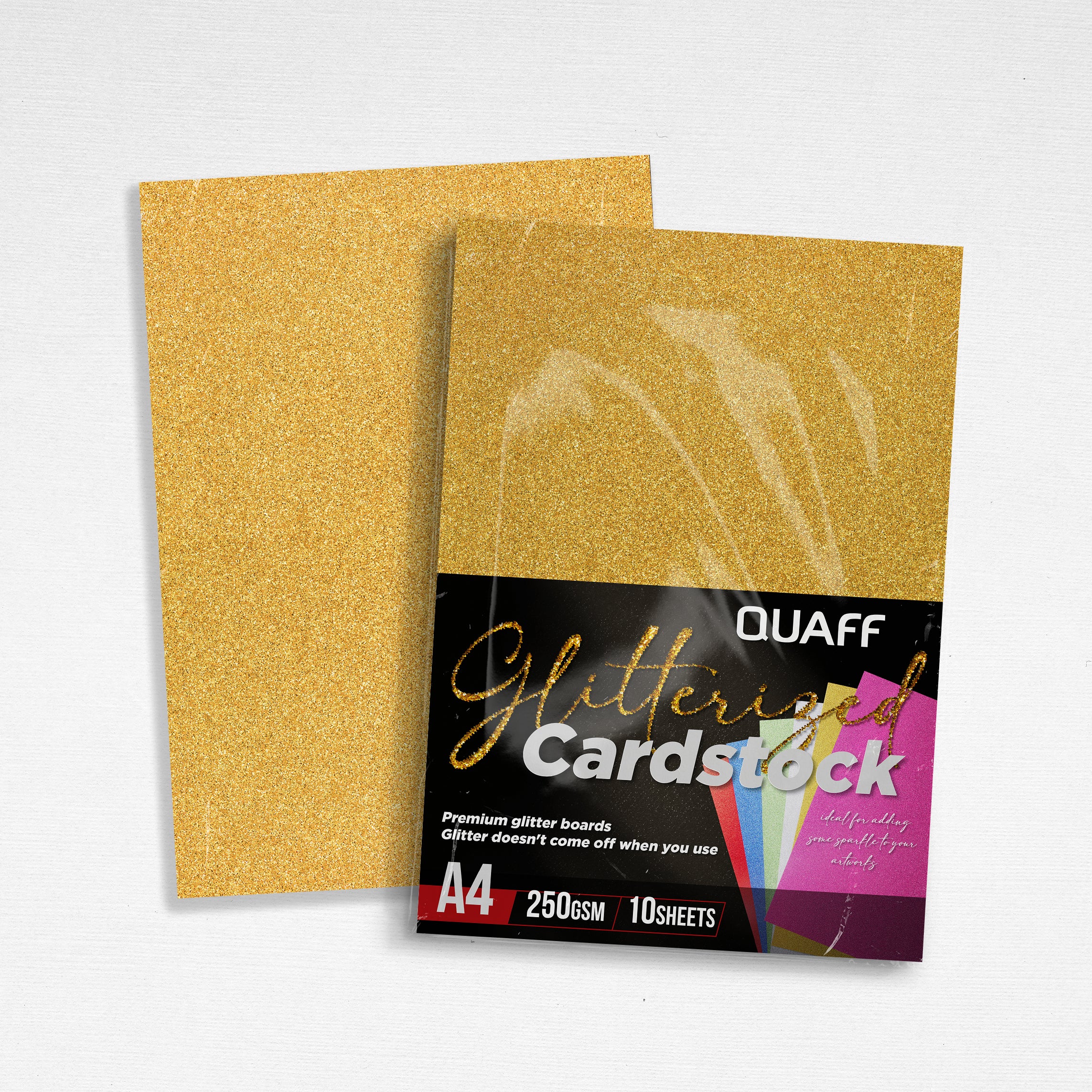 Glittered Cardstock 250GSM (10sheets)