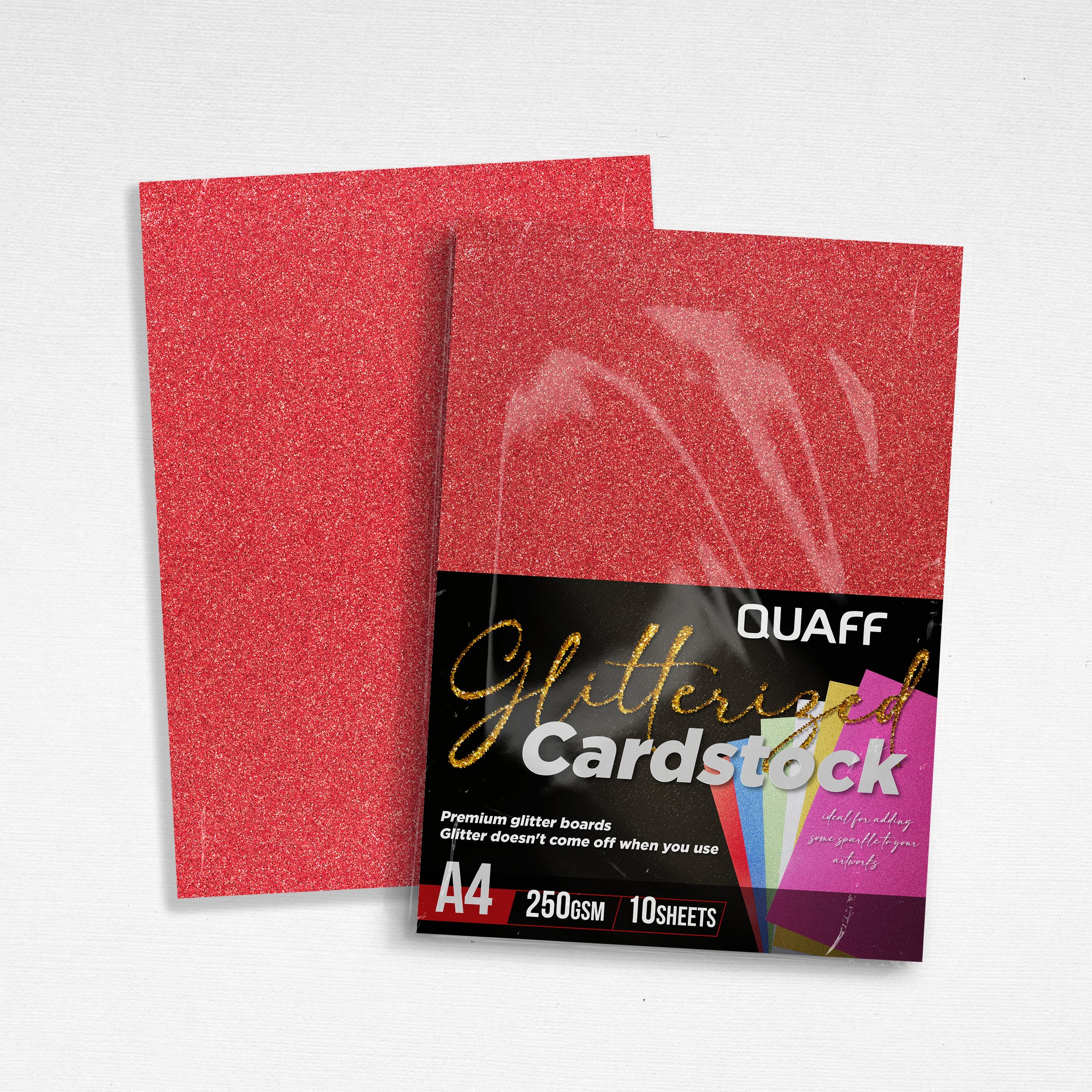 Glittered Cardstock 250GSM (10sheets)
