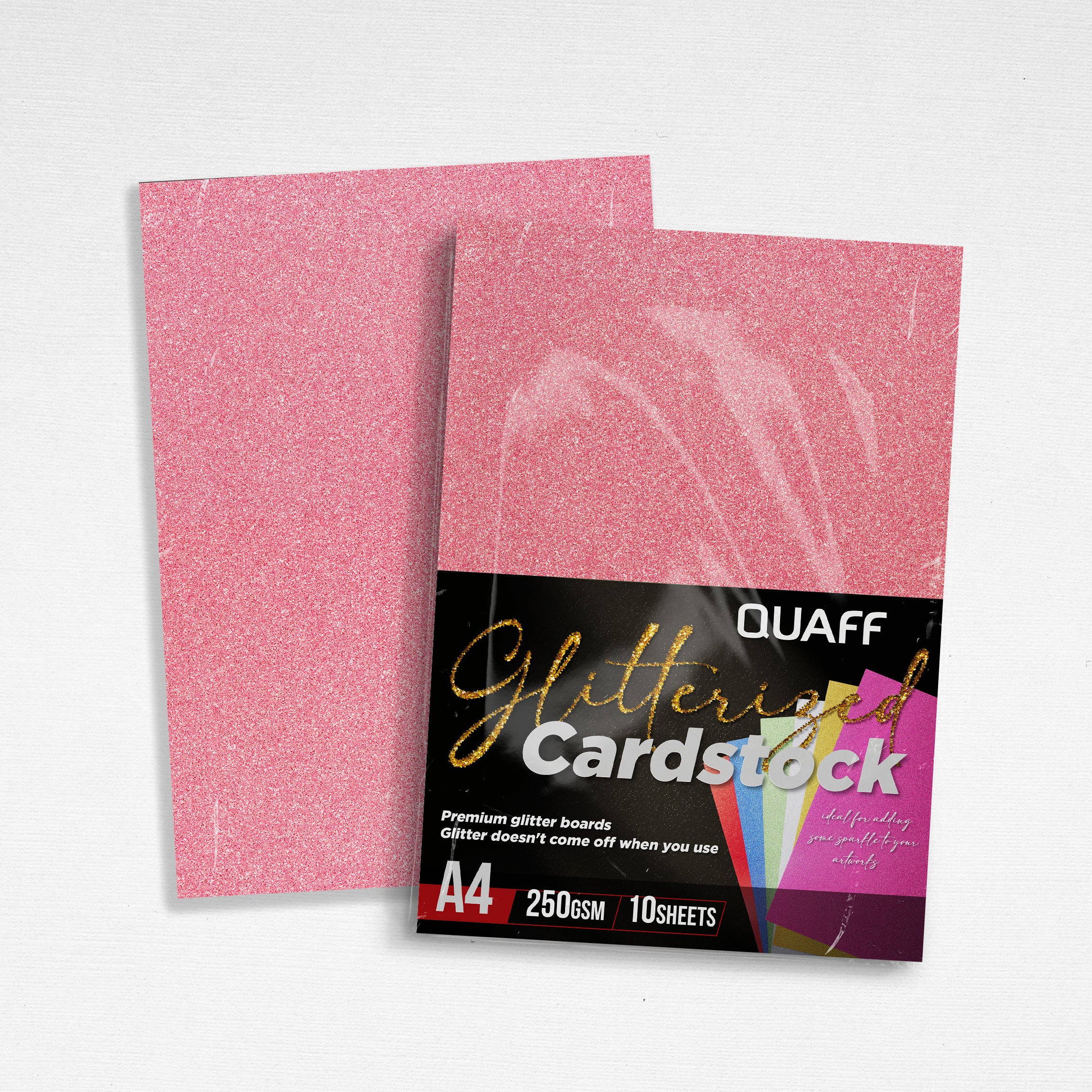 Glittered Cardstock 250GSM (10sheets)