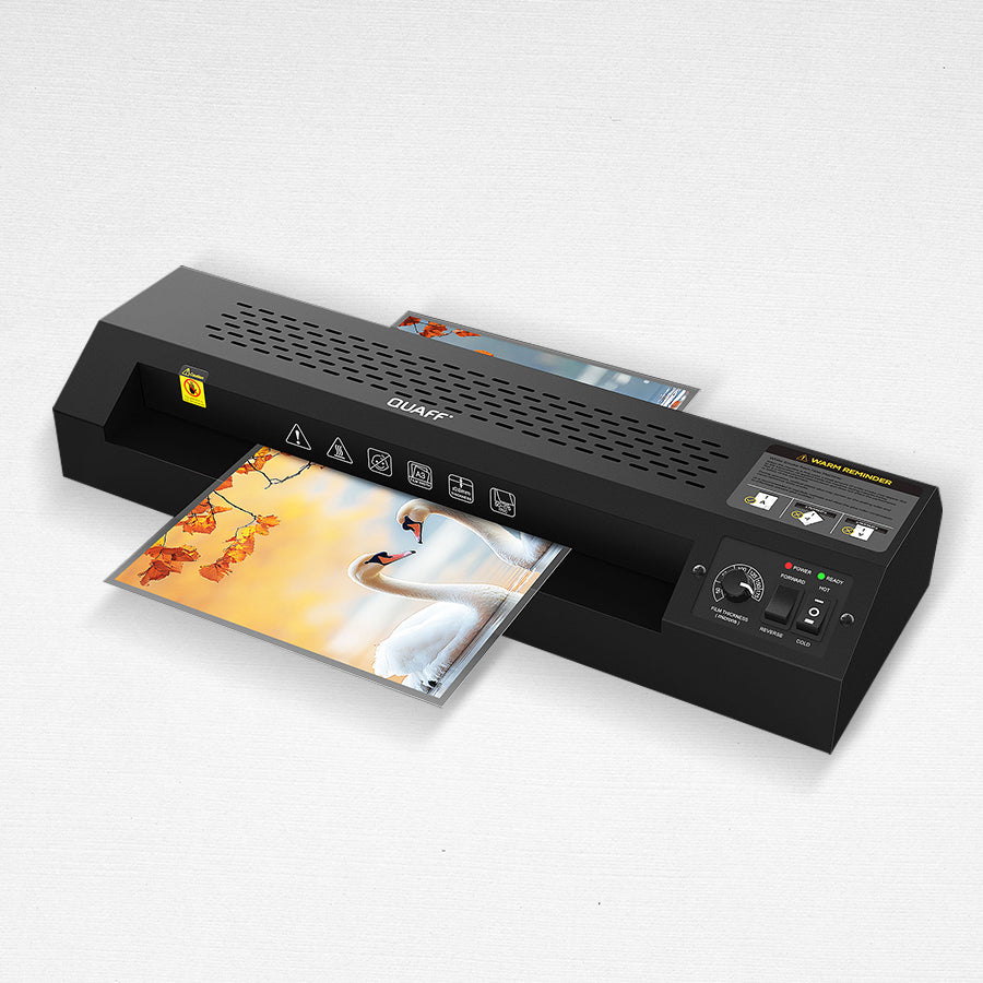 QUAFF A3 Hot & Cold Laminator 320mm | Auto Film Feed | Heavy-Duty Build