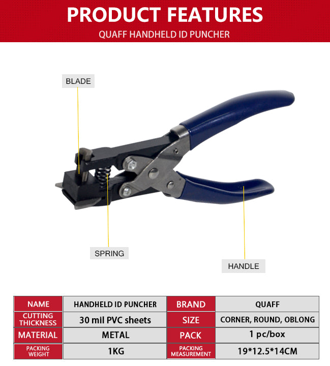 QUAFF Oblong / Corner Puncher