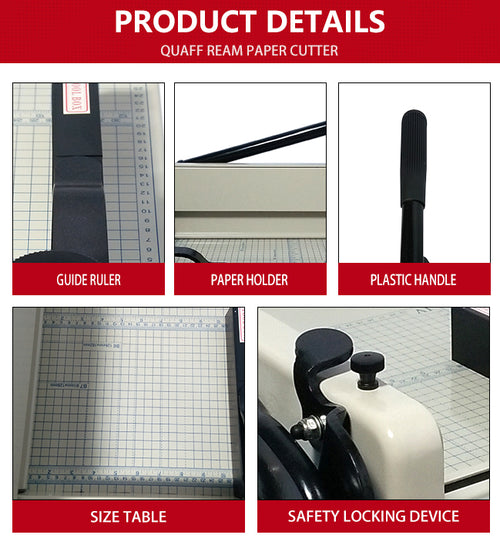 Quaff Ruler Quaff Ream Cutter A4/A3