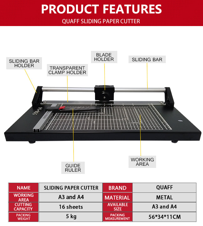 Metal Base Sliding Cutter