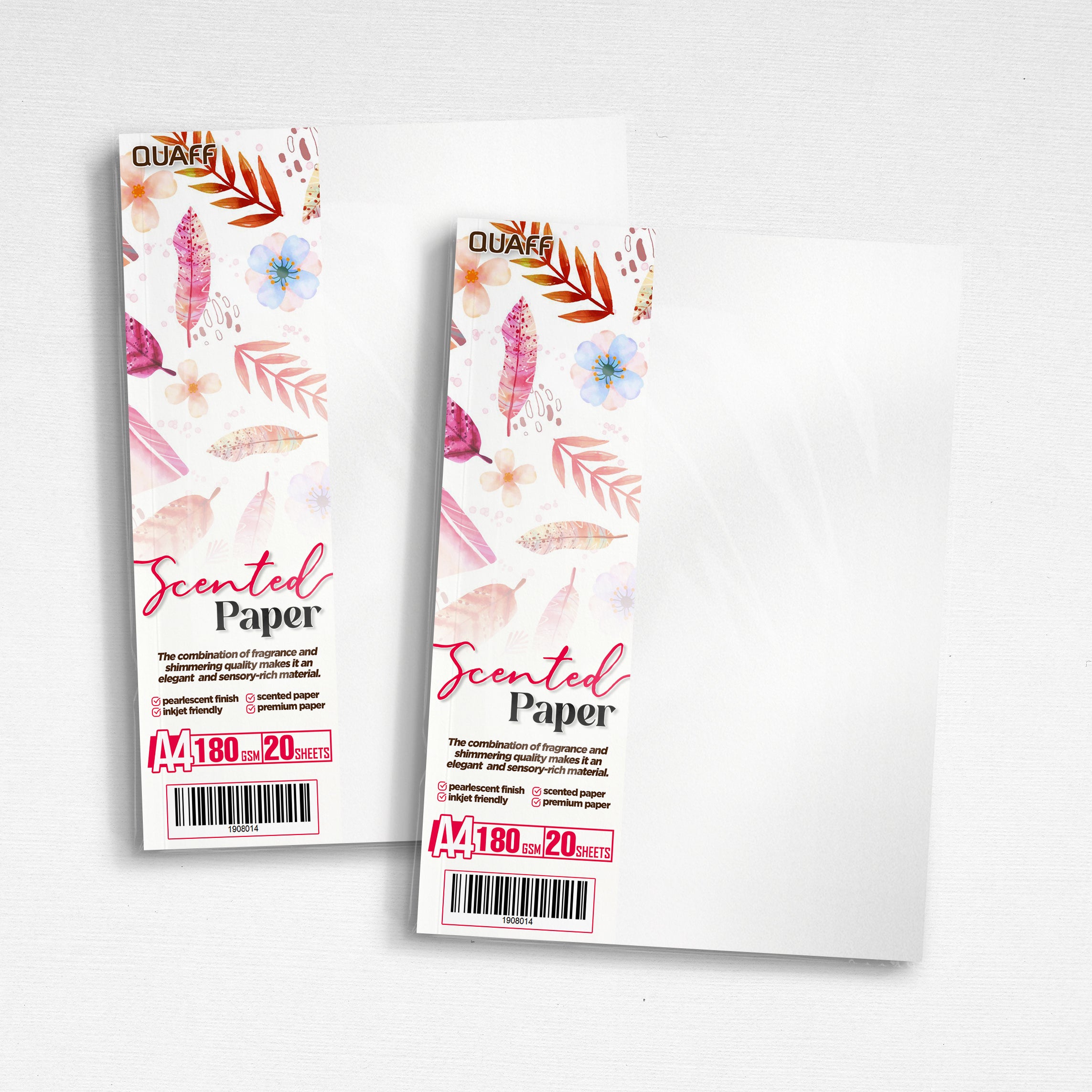 QUAFF Scented Paper 180Gsm A4 White (20sheets/pack)