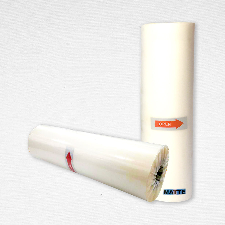 Quaff Calling Card Film 25 Micron Hot Lamination Process 8.5 Inches & 12 100 Meter