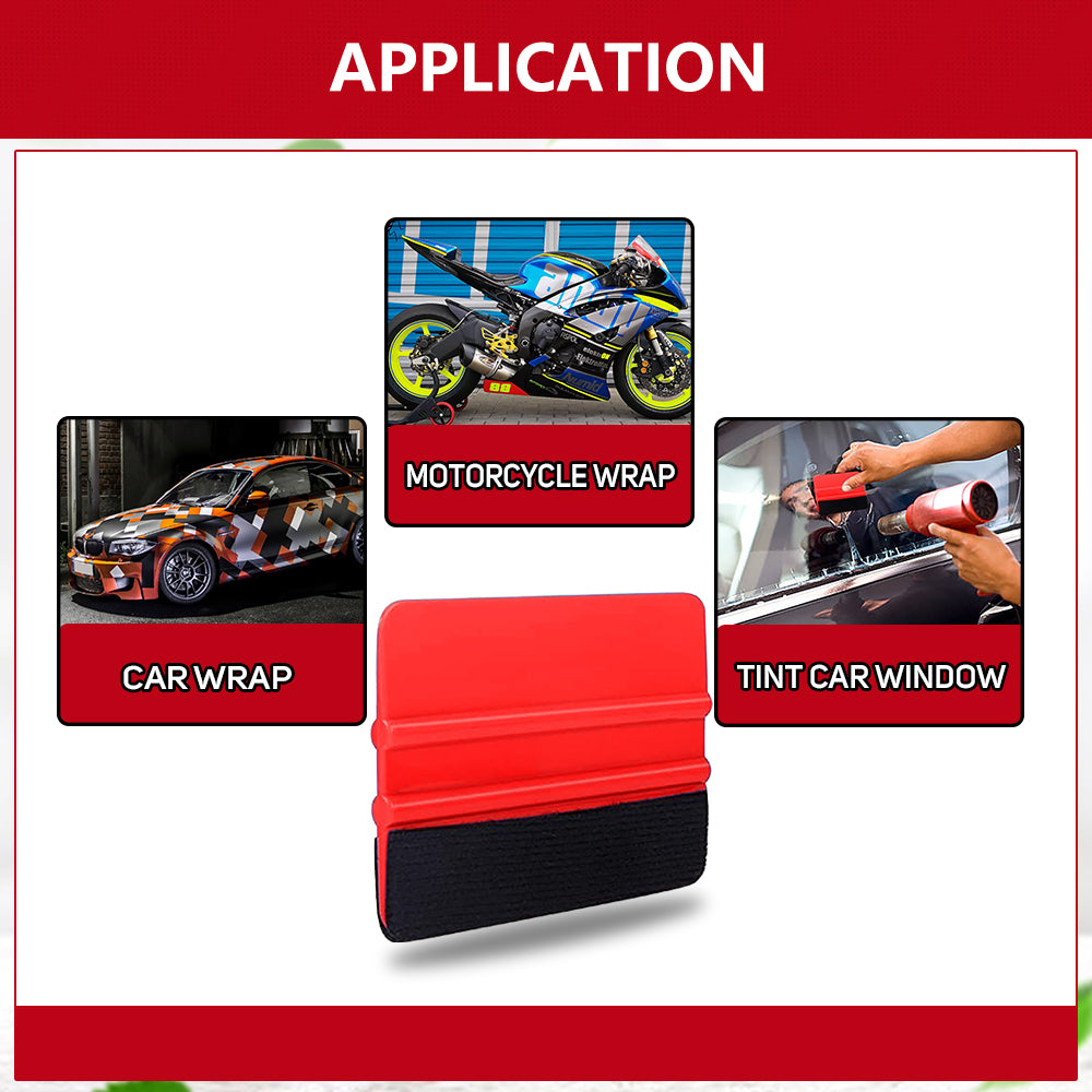 Small Squeegee For Car Sticker (10x7cm)