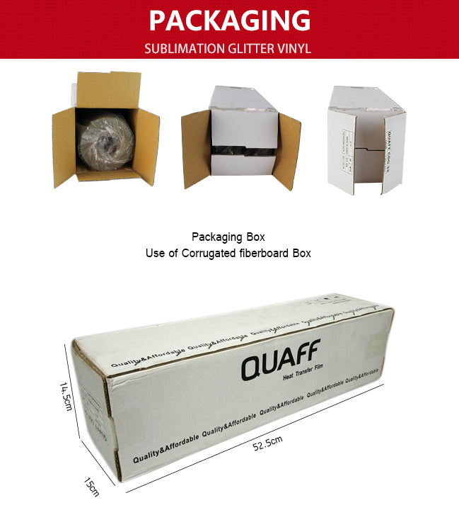 QUAFF Reflective Heat Transfer Film With Adhesive Carrier (CDR-CC)