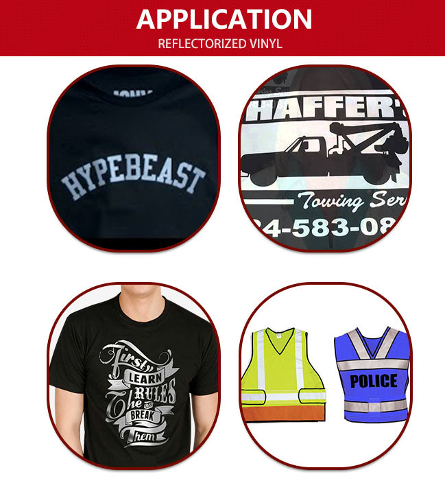 QUAFF Reflective Heat Transfer Film With Adhesive Carrier (CDR-CC)