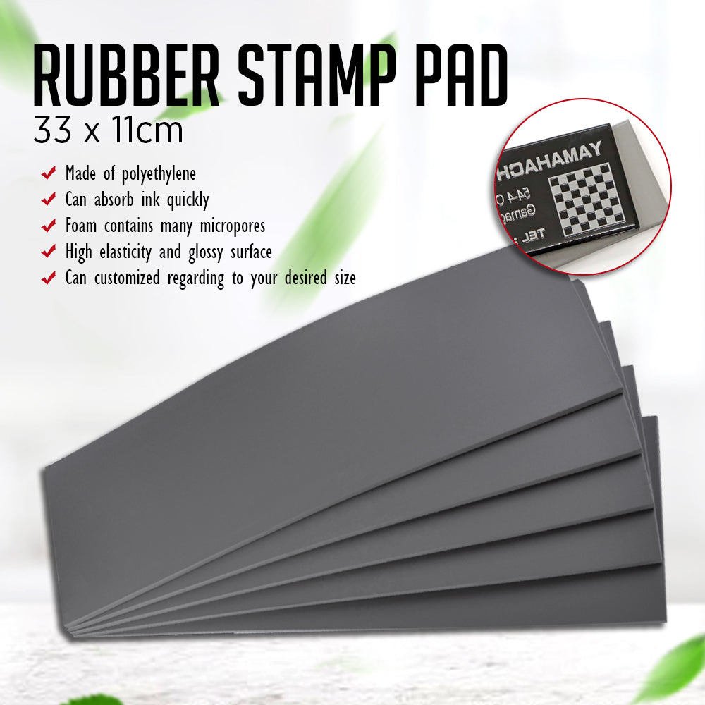 Stamp Rubber Pad 11cm*33cm